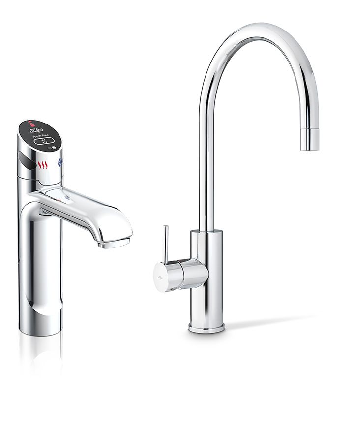 Free!TM Clear Blue Splash Water 4セット Zip HydroTap Touch-Free Wave | Zip Water